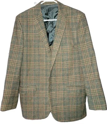 Abrigo deportivo vintage Foreman & Clark Tweed 42R Foto 1 de 4