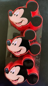 Mickey Mouse Disney Mini 3 Boxes or Containers Lot Cute - Picture 1 of 9