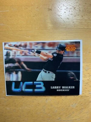 1996 Pinnacle Sportflix #114 Larry Walker UC3 Colorado Rockies - Image 1 of 2