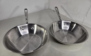 "Sartén para saltear con núcleo de cobre de acero inoxidable Emeril de 8"" lote de 2" - Imagen 1 de 15