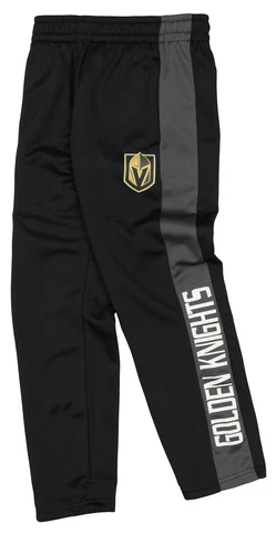 Outerstuff NHL Youth Boys (8-20) Vegas Golden Knights Slim Fit Performance Pant Cover
