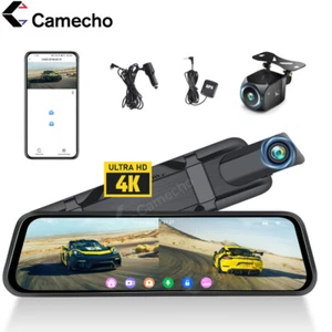 Espejo 4K 10" Dash Cam Espejo retrovisor Dash Camera Frontal y Trasera GPS WIFI APP - Imagen 1 de 23