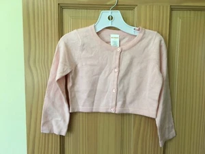 NWT Gymboree Pink Crop Sweater Cardigan Girls Toddler Outlet many sizes - Picture 1 of 1