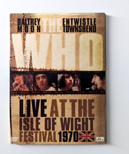The Who: Live At The Isle Of Wight Festival 1970 (DVD, 2004) Remastered
