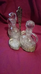 OLIERA ... ARGENTO 800 E CRISTALLO - ANNI '50 - Foto 1 di 3
