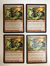 4x MTG Duel Decks: Elves vs. Goblins mudbutton torchrunner NM Magic the Gathering