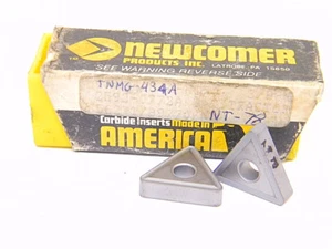 NEU ÜBERSCHÜSSIG 8 STK. NEWCOMER TNMG 434A GRADE: NT78 HARTMETALLEINSÄTZE - Bild 1 von 1
