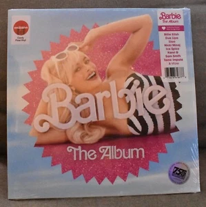BARBIE THE MOVIE - TARGET EXCLUSIVE CANDY FLOSS PINK VINYL - BRAND NEW SEALED  - Picture 1 of 5