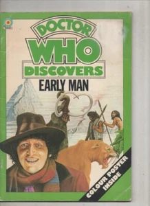 Dr Who Discovers 'Early Man' Wyndham Soft Back '77/8 Poster attached VG cond - Picture 1 of 1