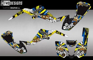 KIT DE GRÁFICOS SUZUKI LTZ400 - PEGATINAS - KIT GRÁFICO LTZ 400 / CALCOMANÍAS z400 - Imagen 1 de 5