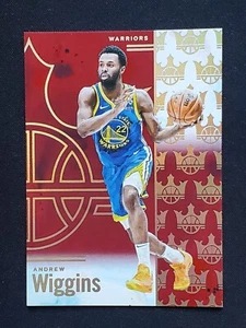 2024-25 Panini Court Kings Andrew Wiggins Burgundy /125 #63 - Bild 1 von 3