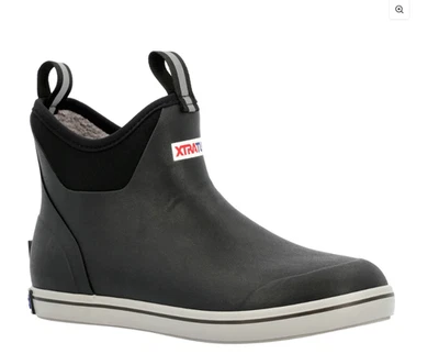 Botas negras XTRATUF para hombre con cubierta al tobillo para clima frío forradas de imitación XMAB-000T Foto 1 de 2