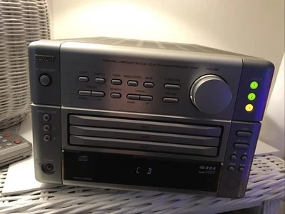 Sistema de componentes personales Denon UD-M5 receptor de CD 3 discos funcionando con control remoto Foto 1 de 4