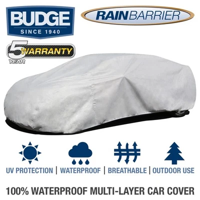 Budge Rain Barrier Car Cover Fits Dodge Avenger 2012 | Waterproof | Breathable Foto 1 de 4