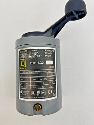 SCHNEIDER ELECTRIC 2601AG2 / 2601AG2  Reversing Drum Switch Used - Image 1 of 4