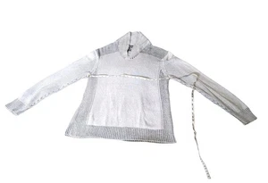 BKE Sweater Mens XL To XXL Gray Shawl Collar Athletic Fit 100 % Cotton - Picture 1 of 9