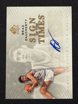 2012-13 SP Authentic - Sign of the Times Brad Daugherty #S-BD (AU) - Image 1 of 2
