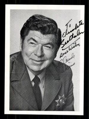 Claude Akins 1926-1994 Amerikanischer Schauspieler Original Signiert + G 49676 - Bild 1 von 2