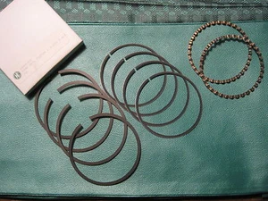 NOS 3 PC Piston Ring Set .25 .010 O/S Harley Davidson Dyna FLH 1340CC 6300-310 - Picture 1 of 1
