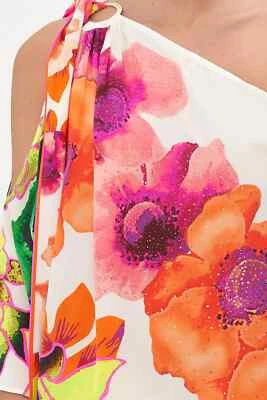 NUEVO CON ETIQUETAS Camilla herrajes asimétricos caftán Pretty as a Poppy talla S $749 Foto 1 de 4