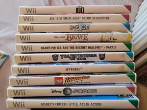 10 x Nintendo Wii ältere Kinder 7+ Spiele Schnäppchen Konvolut Restposten - Bild 1 von 1
