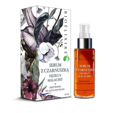 BIOELIXIRE BLACK CUMIN OIL HAIR SERUM 50ml omega 3,6,9, vitamins A, E, biotin