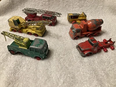 Vintage Matchbox King Size Lot of (6) Parts or Repair, England, By Lesney. - Image 1 of 4