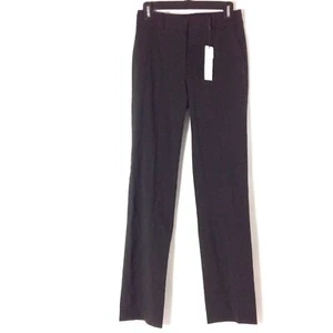 $390 Helmut Lang Womens Dress Pants Black Size 0 Stretch Tropical Suiting New - Picture 1 of 9