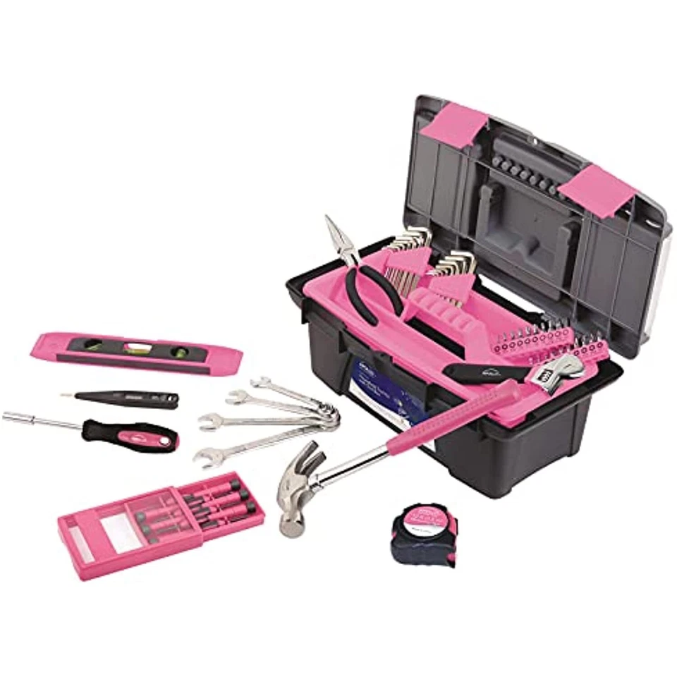 HSHLD TOOL KIT PINK 53PC - Image 1 of 1
