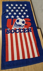 Vintage USA 94 World Cup Soccer Beach Towel - Picture 1 of 5