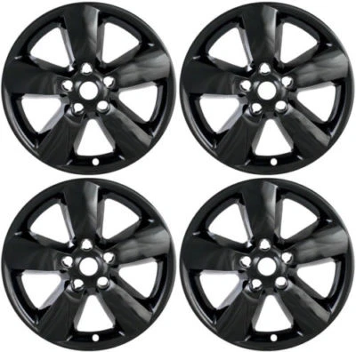 New Gloss Black Wheel Skin Covers Fits 2013-2018 Ram 1500 2500 3500 20" Set of 4 — 第 1/4 张图片