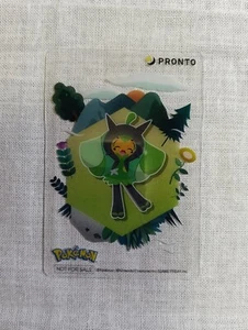 Pokemon Pronto Promo Clear Plastic Thank You Card Nintendo B211 - Picture 1 of 12