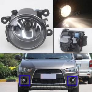 1 FRONT FOG LIGHT LAMP For MITSUBISHI L200 K74 2001-2006 Outlander 2006-20 LH=RH - Picture 1 of 13
