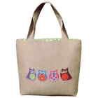 Le Bonheur des Dames bag counted cross stitch kit "Owl Bag",  31x33x8cm, DIY