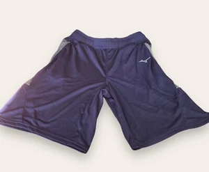 Mizuno Shorts Men Small Blue Performance Aerolite Pocketed Jersey Run Active Gym - Picture 1 of 11