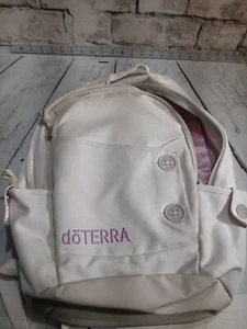 doTERRA backpack Bag Light Grey Purple  - Picture 1 of 6