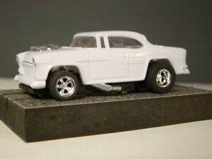 55 CHEVY CUSTOM "STREET RACER" TOMY-SRT with CHROME WHEELS & NEO MAGNETS - FAST!