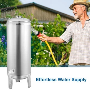 26 Gal Stainless Steel Water Pressure Tanks for Well Pum/ Water System  - Picture 1 of 11