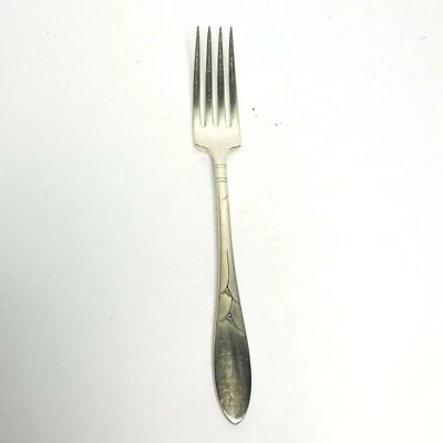 Tenedor de cena comunitario Oneida Lady Hamilton plateado cubiertos de 7,75 pulgadas  Foto 1 de 4