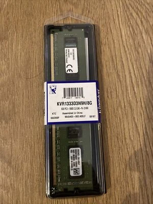 Kingston KVR1333D3N9H/8G (8 GB, PC3-10600 (DDR3-1333), DDR3 SDRAM, 1333 MHz,... - Image 1 of 3