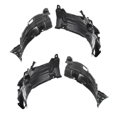 Front Driver & Passenger Side Fender Liner Sections Set For 2003-2005 350Z - Image 1 of 4