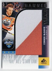 2020-21 SP Game-Used 2020 NHL All-Star Game Banner Year Pick From List !!
