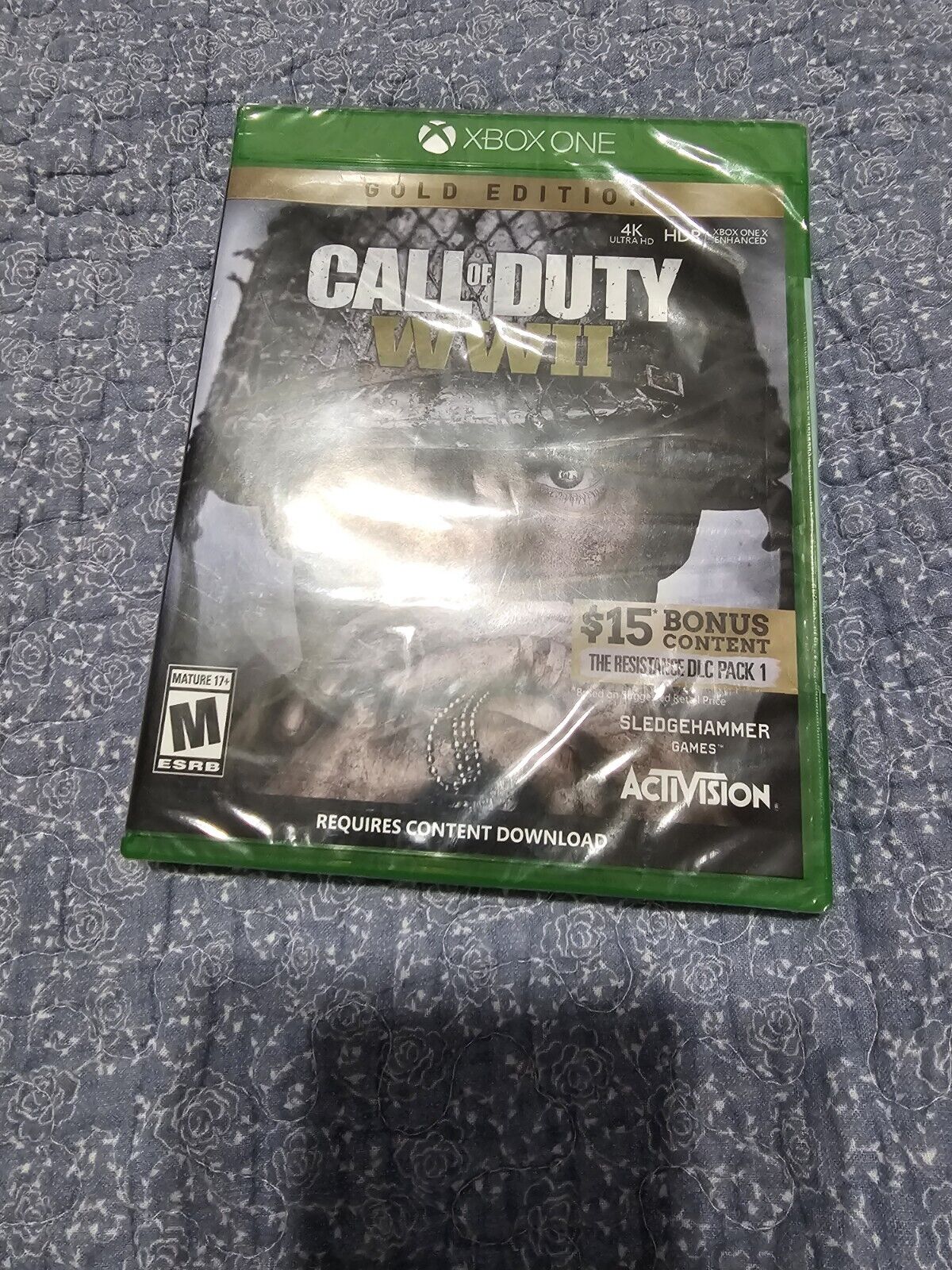 Call of Duty: WWII (Gold Edition 2018 Activision Xbox One) Brand New Sealed