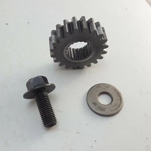 1994 Honda CR129 cr 125 Primary Gear Bolt Washer Crank Shaft Gear - Picture 1 of 7