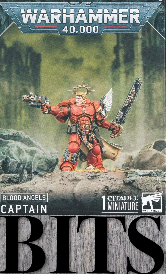 Warhammer 40K Marines Espaciales Astarté ÁNGELES DE SANGRE CAPITÁN Y ACTUALIZACIÓN SPRUE brocas Bit Foto 1 de 1