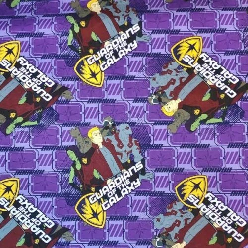 Fat Quarter Guardians of The Galaxy 100% Cotton Quilting Fabric - Image 1 of 1