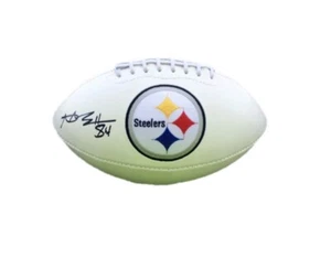 Antonio Brown Signed Pittsburgh Steelers Logo Football JSA - Picture 1 of 2