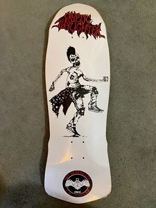 Sealed Cryptic Slaughter Skateboard Deck Bat Skates Repulsion Punk S.O.D. - Picture 1 of 15