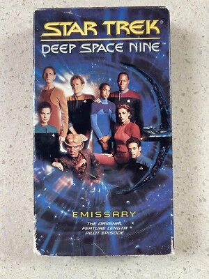 Star Trek Deep Space Nine Pilot Episode "Emissary" VHS 1993 RARE - Image 1 of 4