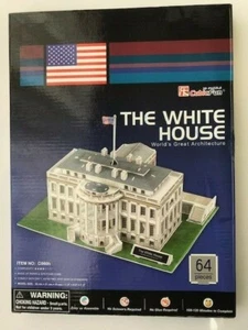 Puzzle 3D Casa Blanca Washington / 2ª Opción Restos B-Ware CubicFun Casa Blanca - Imagen 1 de 2
